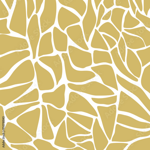 Abstract hand drawn decorative pattern. Vector Illustration.