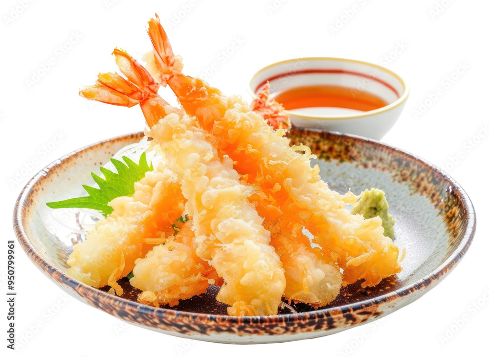PNG Crispy shrimp tempura Japanese cuisine PNG Crispy shrimp tempura Japanese cuisine