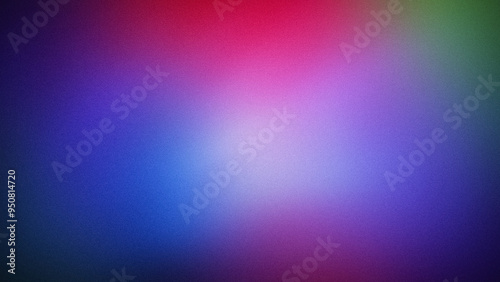 4K vibrant gradient background blending red, blue, purple, and green hues with a grainy texture. Ideal for modern designs, wallpapers, and digital art