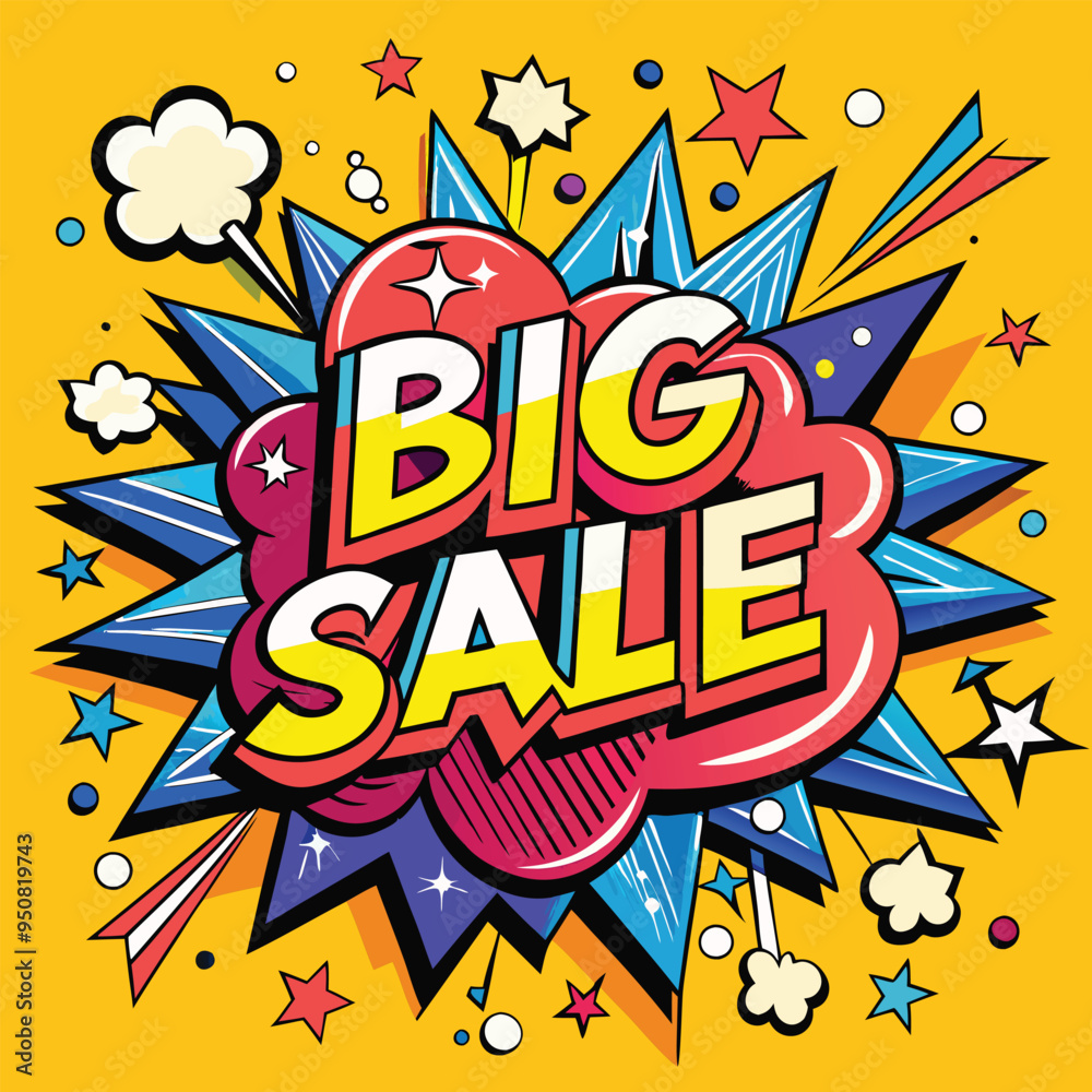 Big Sale offer Vector Tempalate Poster Design 