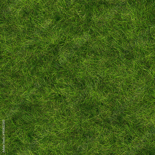 seamless grass texture tile top view short cut green natural lawn ground for surface mapping architecture game design 2d flat	