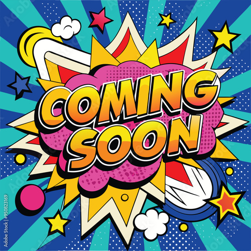 Coming Soon Poster Template image banner png icon vector 