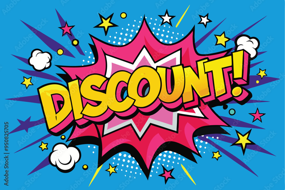 Fototapeta premium Discount banner offer design png logo icon for shop