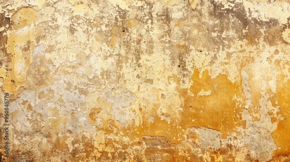 Fototapeta premium Old wall with peeling paint