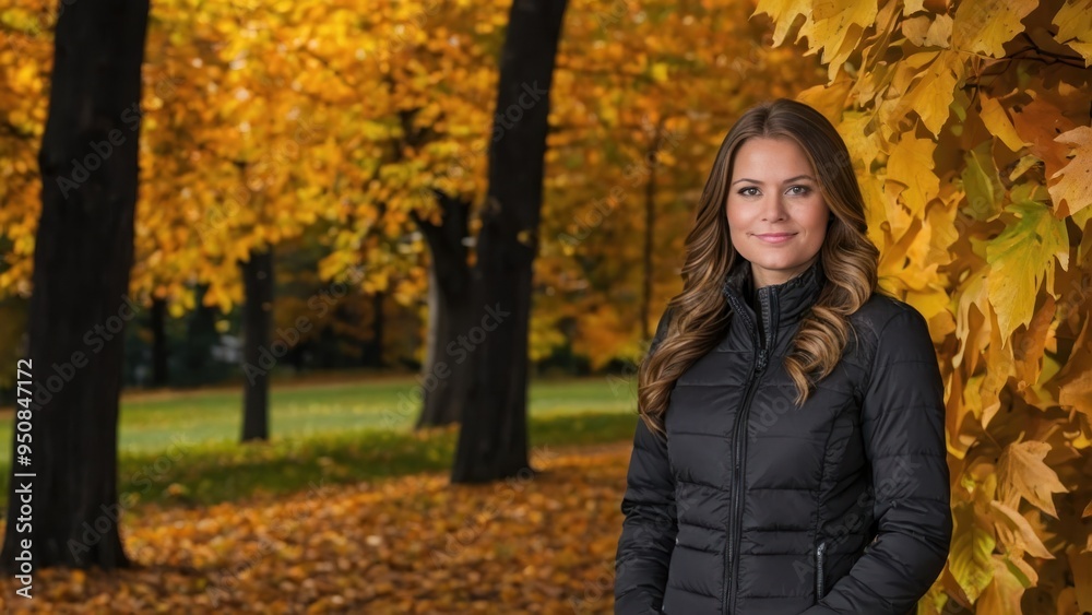 Autumn Serenity: A Portrait of Contentment Amidst the Fall Splendor Autumn Serenity: A Portrait of Contentment Amidst the Fall Splendor