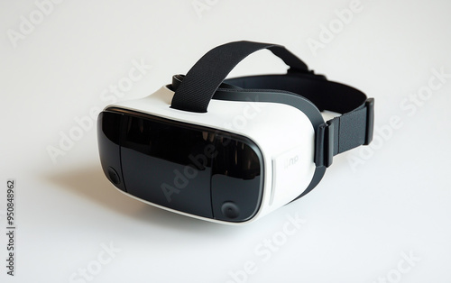 Modern virtual reality goggles with a minimalistic design