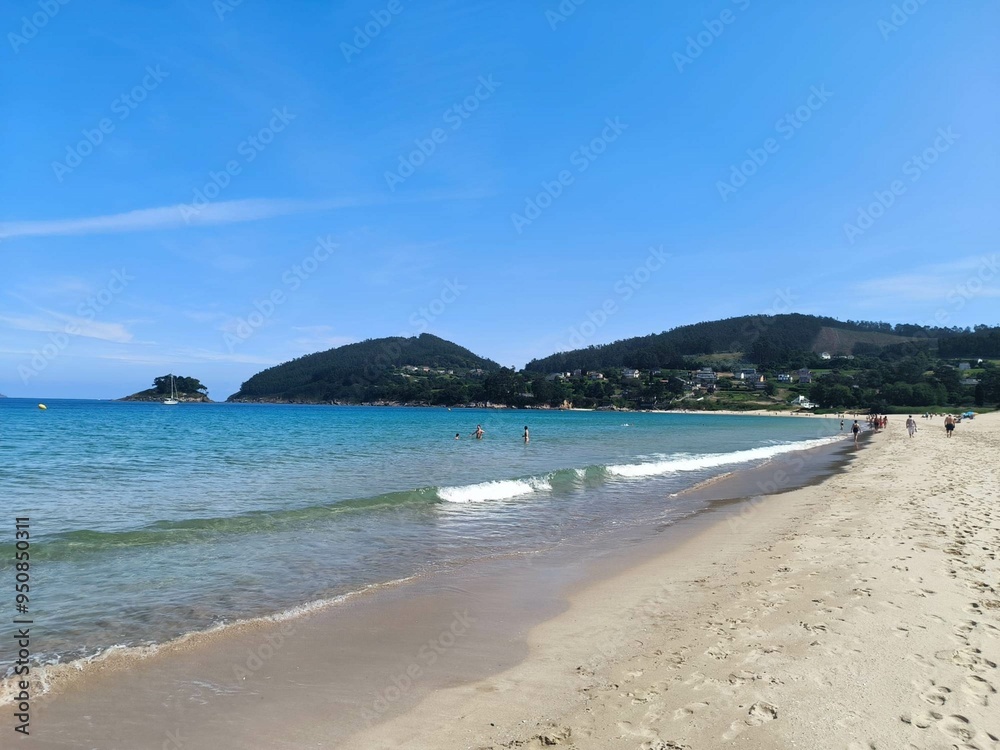 Playa de Area en Viveiro, Galicia Playa de Area en Viveiro, Galicia