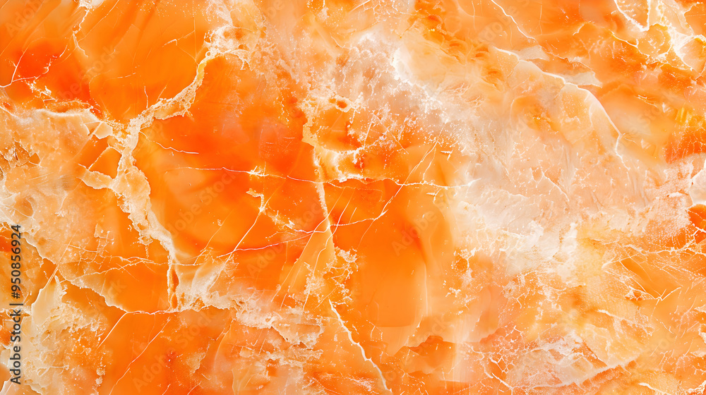 Vibrant tangerine color marble background, lively and smooth Vibrant tangerine color marble background, lively and smooth