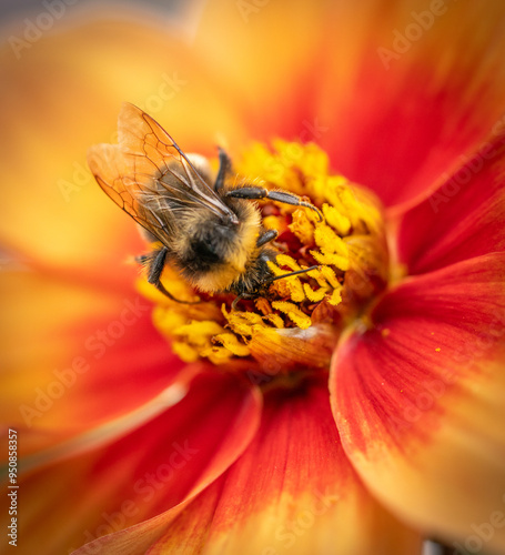 bee on flower