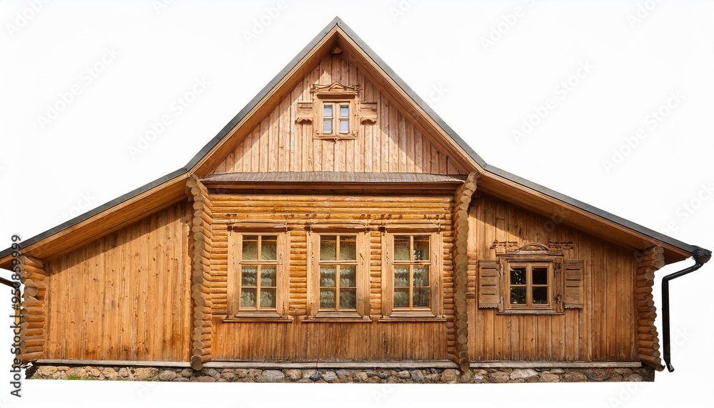 wooden house with roof wooden house with roof