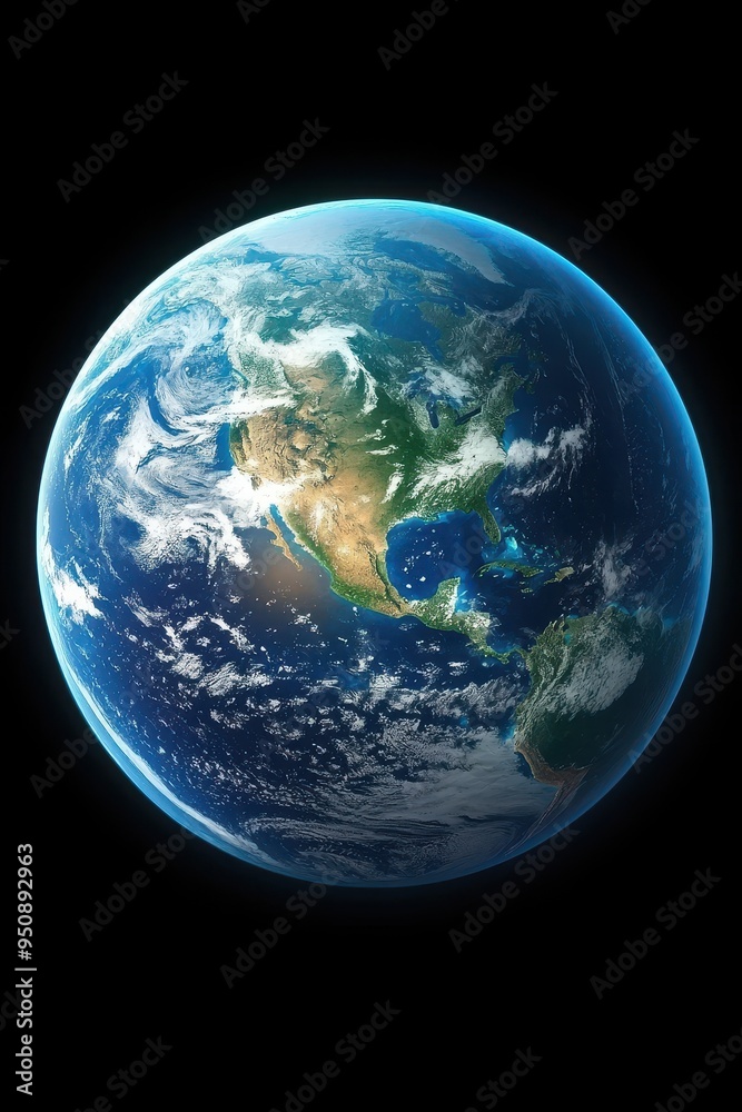 Captivating Planet Earth: A Breathtaking View from Space Captivating Planet Earth: A Breathtaking View from Space