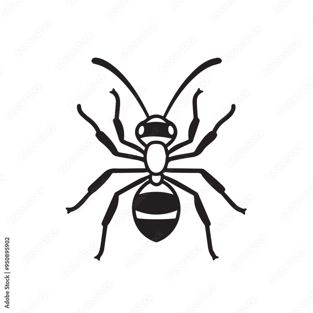 Ant in cartoon, doodle style . Image for t-shirt, web, mobile apps and ui. Isolated 2d vector illustration in logo, icon, sketch style, Eps 10, black and white. AI Generative Ant in cartoon, doodle style . Image for t-shirt, web, mobile apps and ui. Isolated 2d vector illustration in logo, icon, sketch style, Eps 10, black and white. AI Generative