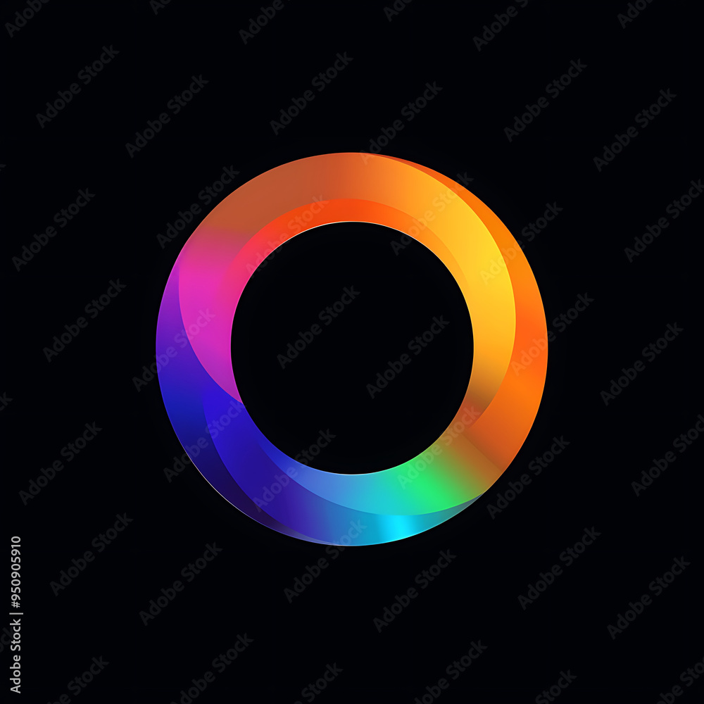 logo with letter O logo with letter O