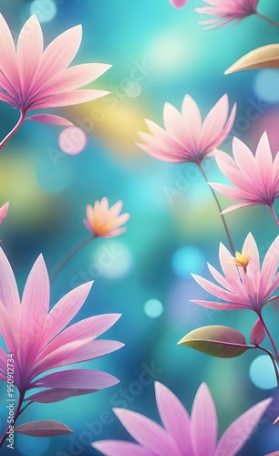 pink lotus flowers