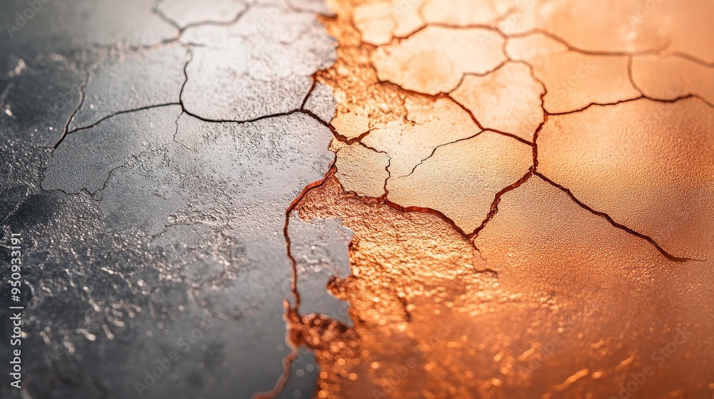 A split-screen image showing the durability testing process of standard copper versus beryllium copper boards, with cracks forming on the copper side A split-screen image showing the durability testing process of standard copper versus beryllium copper boards, with cracks forming on the copper side