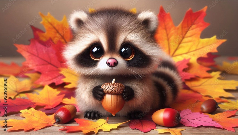 Waschbär Waschbär