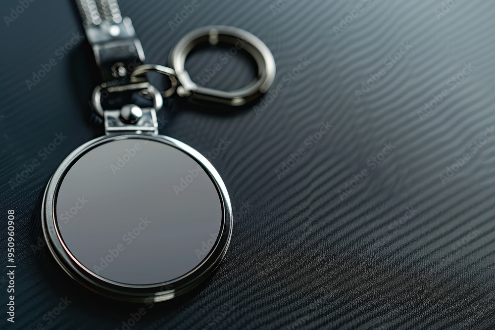 Blank plastic security badge with space for text Blank plastic security badge with space for text
