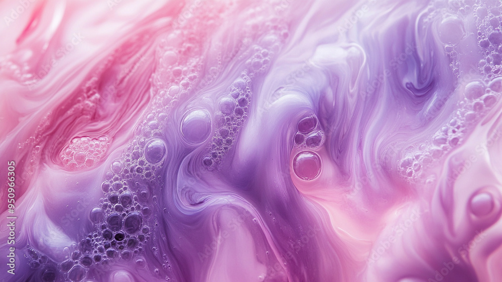 Fototapeta premium Ethereal Lilac to Pink Color Transitions