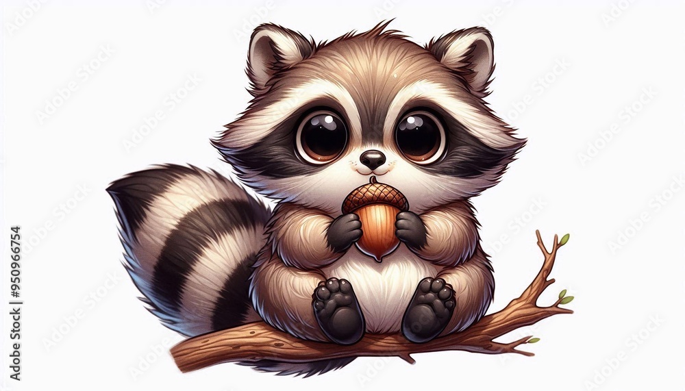 Fototapeta premium Waschbär