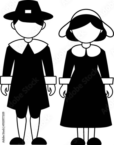 Pilgrim Couple