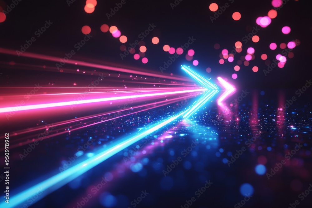 Abstract motion speed glowing effect background created with Generative AI Abstract motion speed glowing effect background created with Generative AI