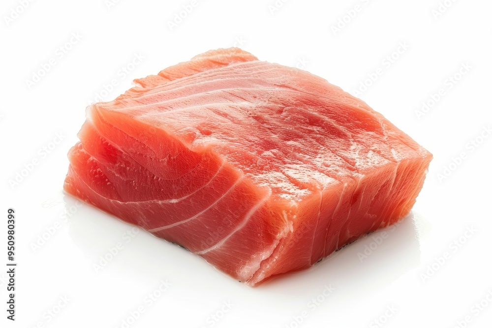 White background with preserved tuna White background with preserved tuna