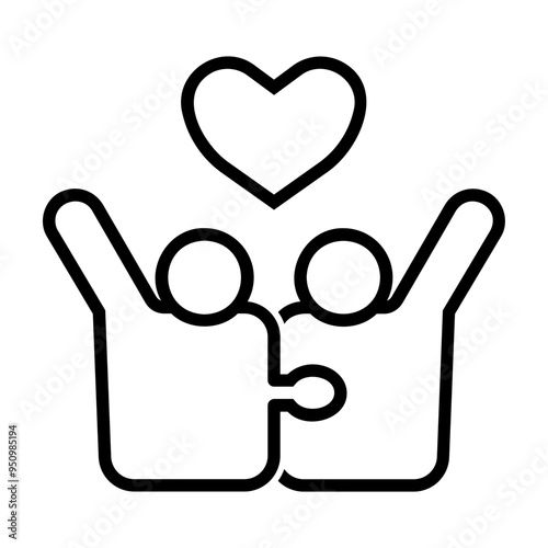 brotherhood Line Icon