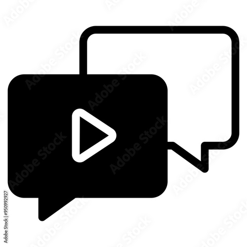 Video Message Icons