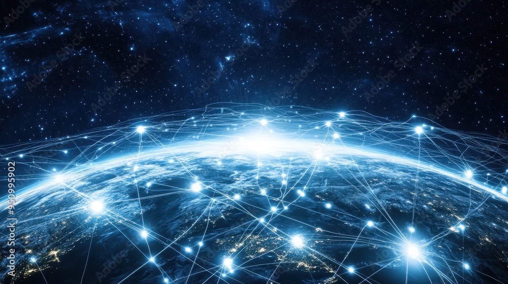 Glowing Global Network and Connectivity in the Universe Glowing Global Network and Connectivity in the Universe