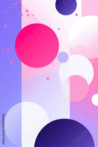 Wallpaper Mural Abstract colorful gradient geometry pattern for web template banner page cover Torontodigital.ca