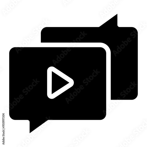 Video Message Icons