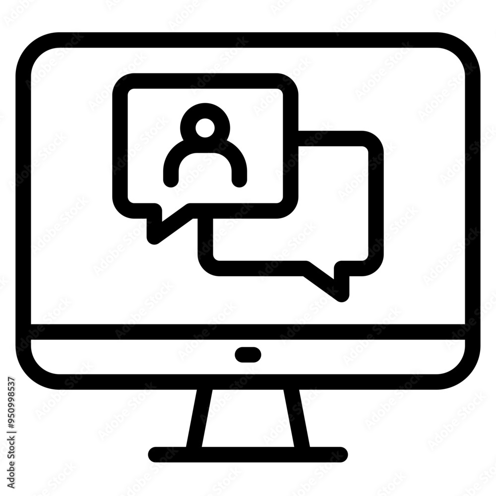 video conference icon