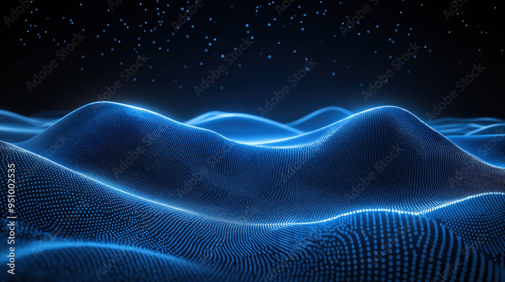 abstract blue background with lights space for text abstract blue background with lights space for text