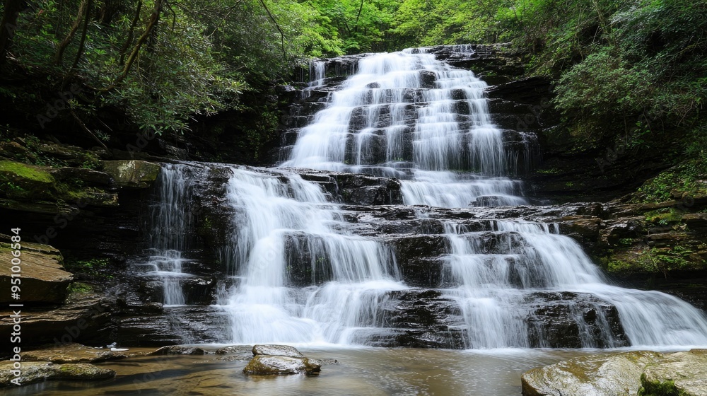 Upper Catabwa Falls Upper Catabwa Falls