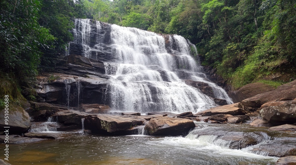 Fototapeta premium Upper Catabwa Falls