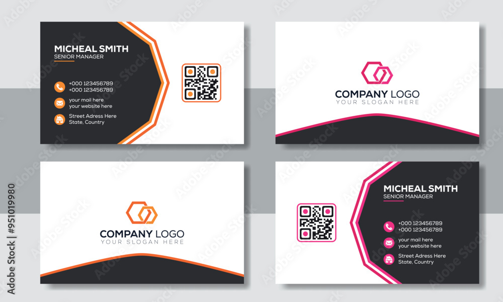 Creative business card template, modern business card design, Professional business card template. Creative business card template, modern business card design, Professional business card template.