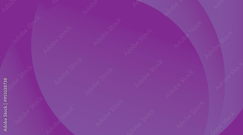 Abstract 3D purple background with smooth gradient and curved lines for modern and stylish design