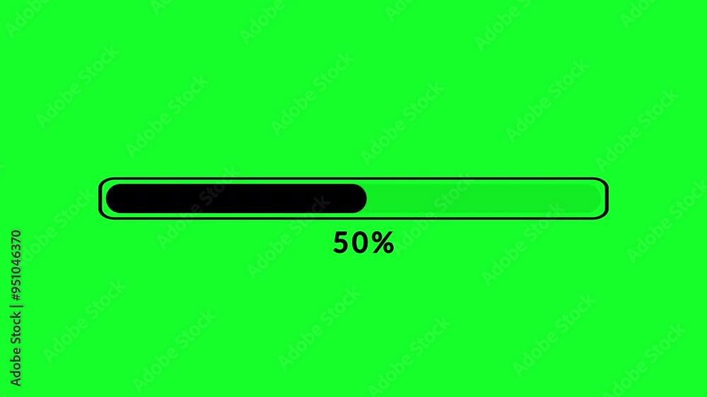 Loading progress bar from 0 to 100%, stylish designed progress bar animation of 10 seconds, 0 to 100 percent loading, processing, downloading, verifying, authentication or Progressing. Loading progress bar from 0 to 100%, stylish designed progress bar animation of 10 seconds, 0 to 100 percent loading, processing, downloading, verifying, authentication or Progressing.