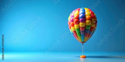 Colorful toy created from an extended balloon photo