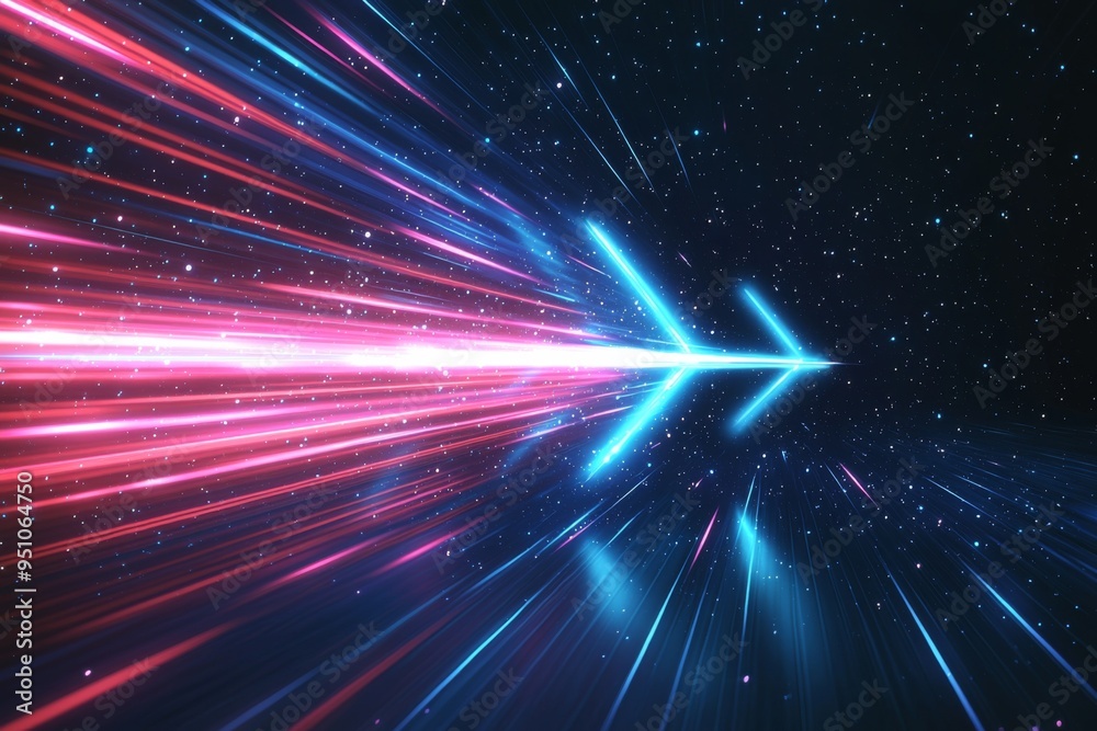 Abstract motion speed glowing effect background created with Generative AI Abstract motion speed glowing effect background created with Generative AI