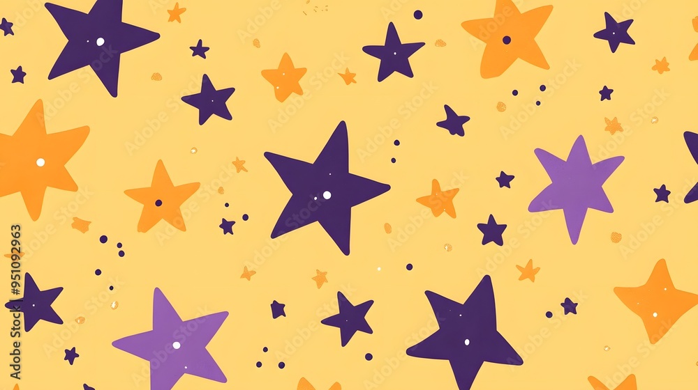 Purple Stars on Yellow Background, Abstract Image, Texture, Pattern, Wallpaper, Cover and Screen for Smartphone, PC, Laptop, 9:16 and 16:9 Format Purple Stars on Yellow Background, Abstract Image, Texture, Pattern, Wallpaper, Cover and Screen for Smartphone, PC, Laptop, 9:16 and 16:9 Format
