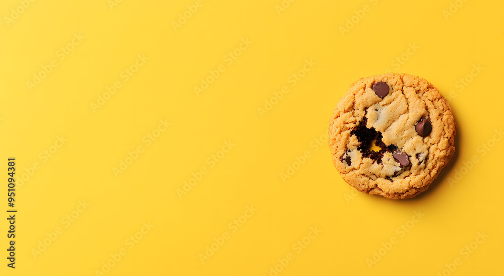 A Single Cookie with One Bite Taken Out, Placed on a Clean White Plate, Highlighting a Delicious and Irresistible Treat, Ideal for Food Photography, Dessert Promotion, and Snack Advertising, Perfect f A Single Cookie with One Bite Taken Out, Placed on a Clean White Plate, Highlighting a Delicious and Irresistible Treat, Ideal for Food Photography, Dessert Promotion, and Snack Advertising, Perfect f