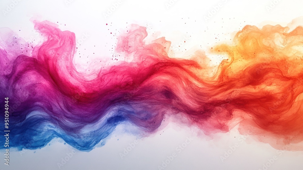 Abstract Swirling Colors Abstract Swirling Colors