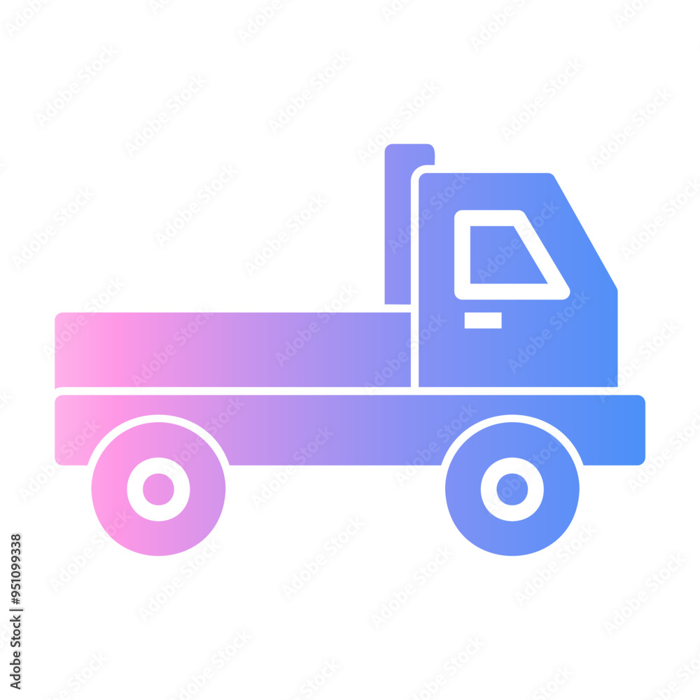 pick up car Gradient icon pick up car Gradient icon