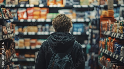 Contemplation in the Aisles: A Journey Through the Supermarket