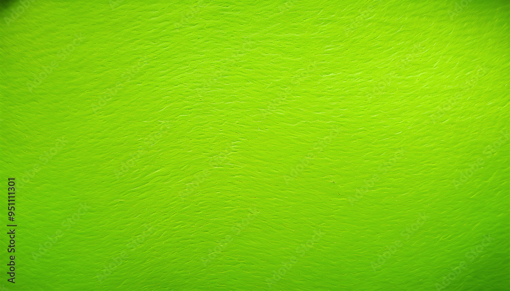 Obraz premium reen homemade paper texture captured from the top view with rough surface, organic fibers, and a vibrant yet natural, wrinkle-less appearance.