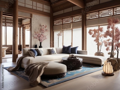 Royal Hanok Revival: Blending Korean Tradition with Modern Luxury photo