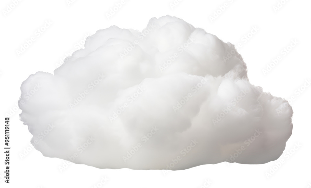 White cloud isolated on transparent background White cloud isolated on transparent background