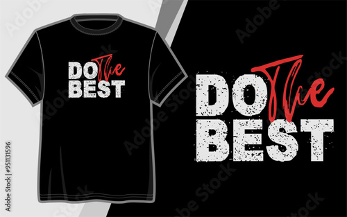 Do The Best, design vector t shirt