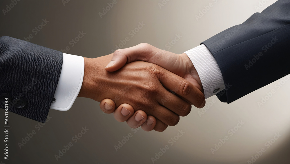 Two businessman people shaking a hand shaking a hand.